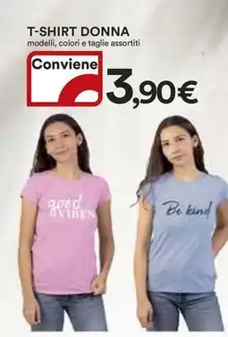 Ipercoop T-SHIRT DONNA offerta