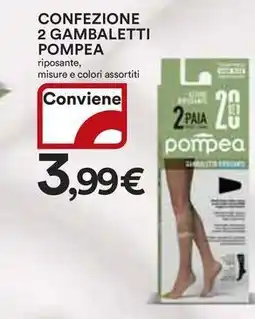 Ipercoop CONFEZIONE 2 GAMBALETTI POMPEA offerta