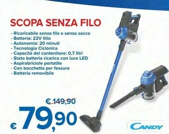 MD Discount Scopa senza filo offerta