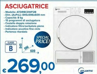MD Discount Asciugatrice offerta
