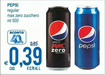 MD Discount Regular/ max zero zucchero offerta