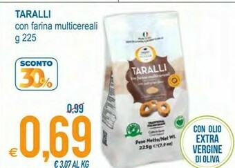 MD Discount Taralli con farina multicereali offerta