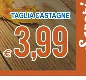 MD Discount Taglia castagne offerta