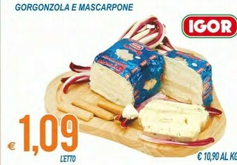 Igor gorgonzola e mascarpone
