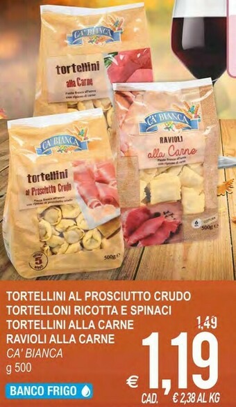 MD Discount Tortellini alla carne 500 g(ml) offerta