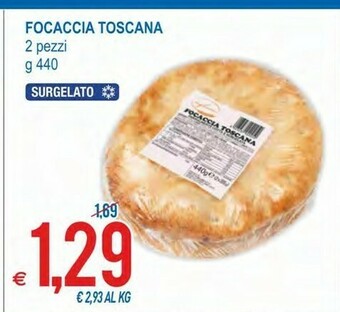 MD Discount Focaccia toscana offerta