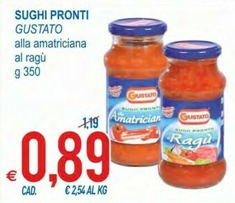 MD Discount Sugo pronto alla amatriciana 350 g(ml) offerta