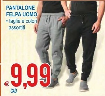 MD Discount Pantalone felpa uomo offerta