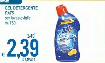 MD Discount Dat 5 gel detergente offerta