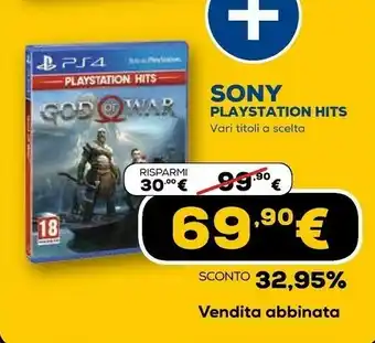 Euronics Sony plasystation hits offerta