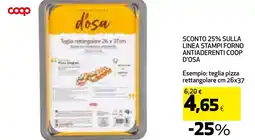 Extracoop SULLA LINEA STAMPI FORNO ANTIADERENTI COOP D'OSA offerta
