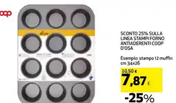 Extracoop SULLA LINEA STAMPI FORNO ANTIADERENTI COOP D'OSA offerta