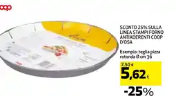 Extracoop SULLA LINEA STAMPI FORNO ANTIADERENTI COOP D'OSA offerta