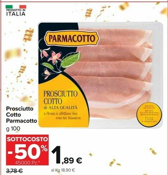 Carrefour Market Prosciutto cotto di alta qualità offerta