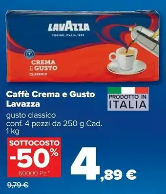Carrefour Market Crema e gusto classico offerta