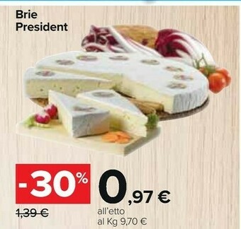 Carrefour Market President brie offerta