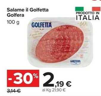 Carrefour Market Golfetta 100 g(ml) offerta