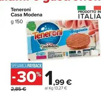 Carrefour Market Teneroni offerta