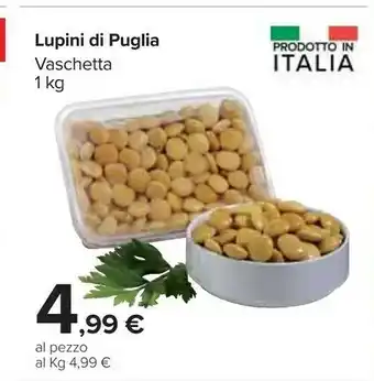 Carrefour Market Lupini di puglia offerta