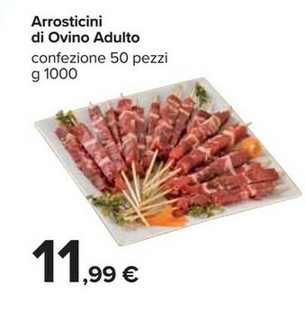 Carrefour Market Arrosticini di ovino adulto offerta