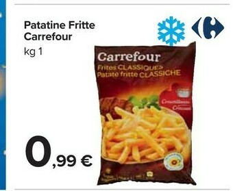 Carrefour Market Carrefour patatine fritte offerta