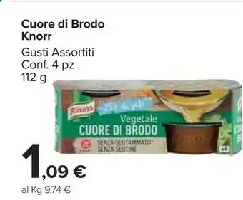 Carrefour Market Cuore di brodo pesce 112 g(ml) offerta