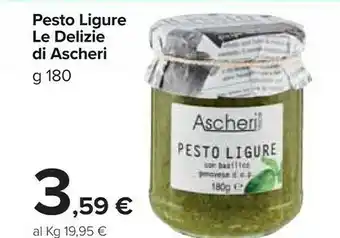 Carrefour Market Le delizie di ascheri pesto ligure offerta