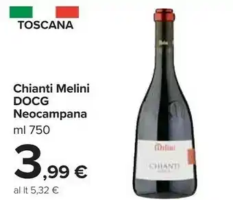 Carrefour Market Melini - chianti docg 750 g(ml) offerta
