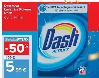 Carrefour Market Lavatrice polvere offerta