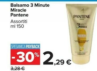 Carrefour Market Balsamo 3 minute miracle offerta