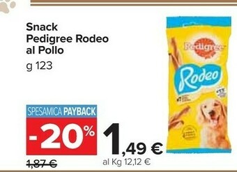 Carrefour Market Snack rodeo al pollo offerta