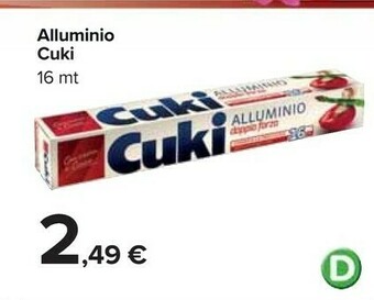 Carrefour Market Alluminio offerta