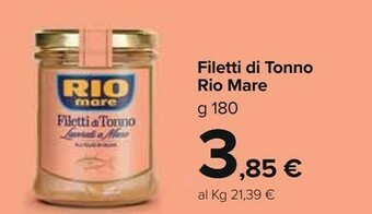 Carrefour Market Filetti di tonno offerta