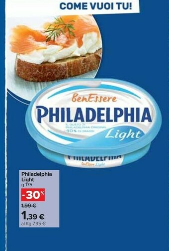 Carrefour Market Philadelphia light offerta