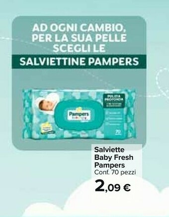 Carrefour Market Salviette baby fresh offerta