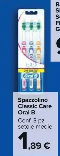 Carrefour Market Spazzolino classic care offerta