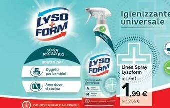 Carrefour Market Linea spray offerta