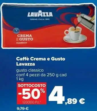 Carrefour Crema e gusto gusto classico offerta