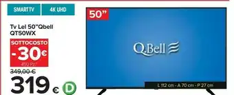 Carrefour Qbell qt50wx tv offerta