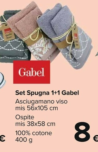 Set spugna 1+1 gabel