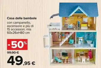 Carrefour Casa delle bambole offerta