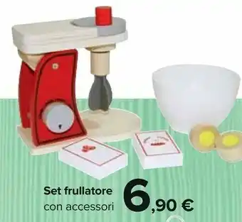 Carrefour Set frullatore con accessori offerta