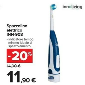 Carrefour Spazzolino elettrico inn-908 offerta