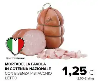 Mortadella favola in cotenna nazionale