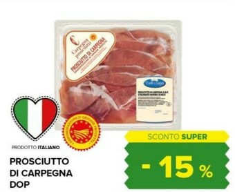 Tigre Prosciutto di carpegna dop offerta