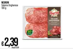 NEGRONI Salame Ungherese 100 g