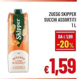 A&O ZUEGG SKIPPER SUCCHI ASSORTITI 1 l offerta
