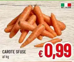A&O CAROTE SFUSE offerta