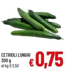 A&O CETRIOLI LUNGHI 300 g offerta