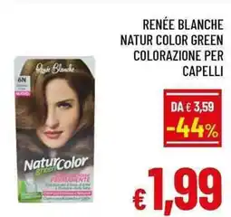 A&O RENÉE BLANCHE NATUR COLOR GREEN COLORAZIONE PER CAPELLI offerta